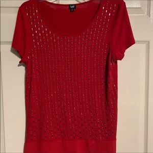 Lee red medium top